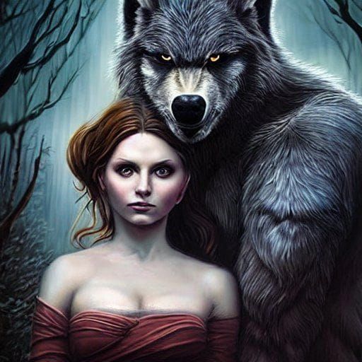 AI Interpretation of Little Red Riding Hood