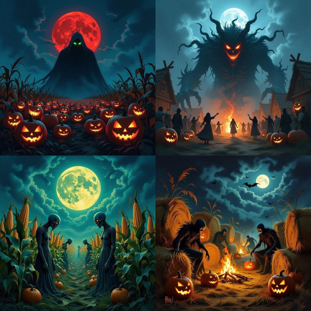 Nightmare Harvest Festival Scene