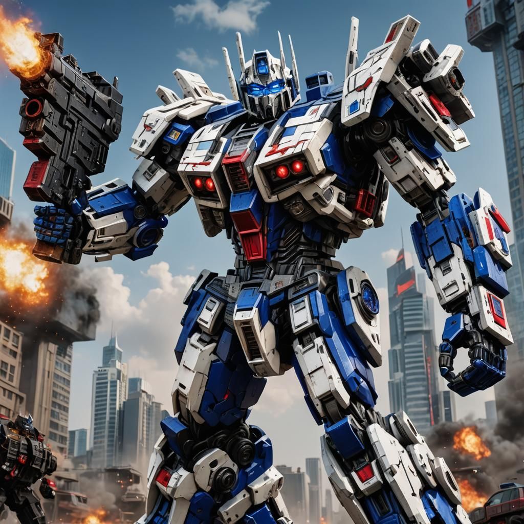 Hyperrealistic Metroplex Concept Art in 8K