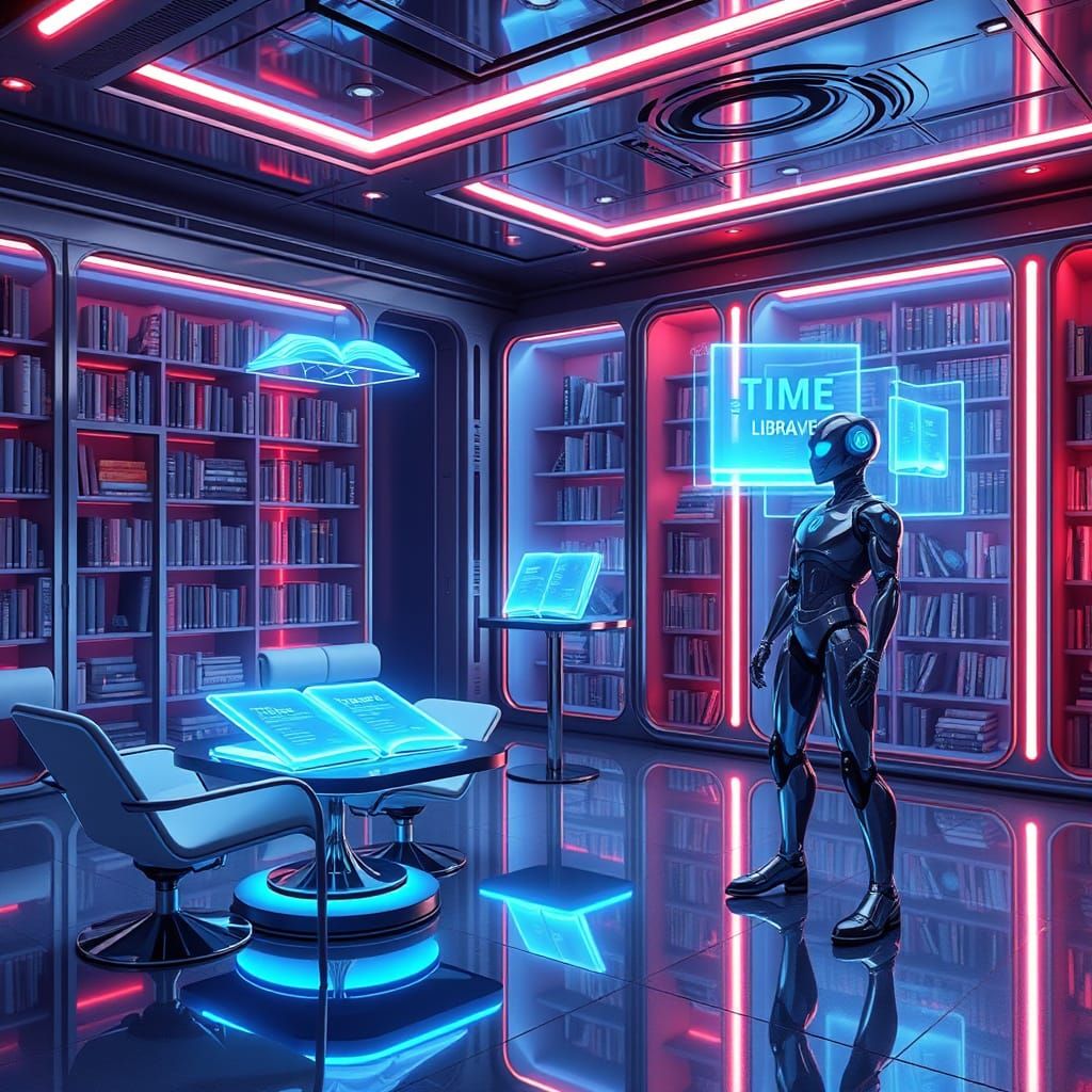 Futuristic Library
