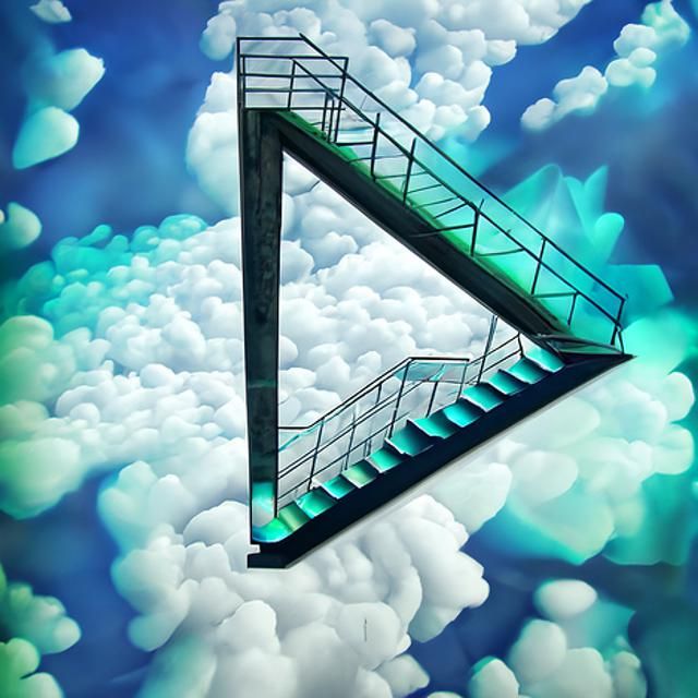 Impossible Staircase Optical Illusion in 8K