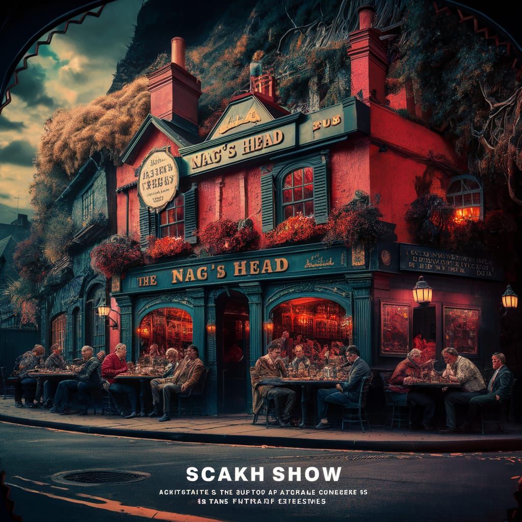 My version of The Nag's Head public house as made famous in ...