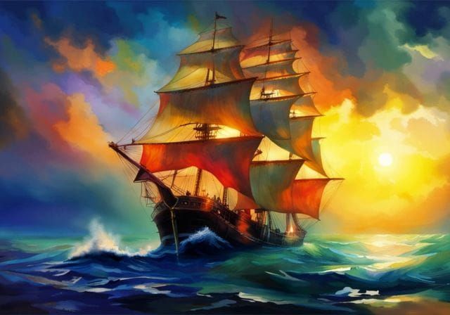 Harmonious Blend: Abstract Color Fusion