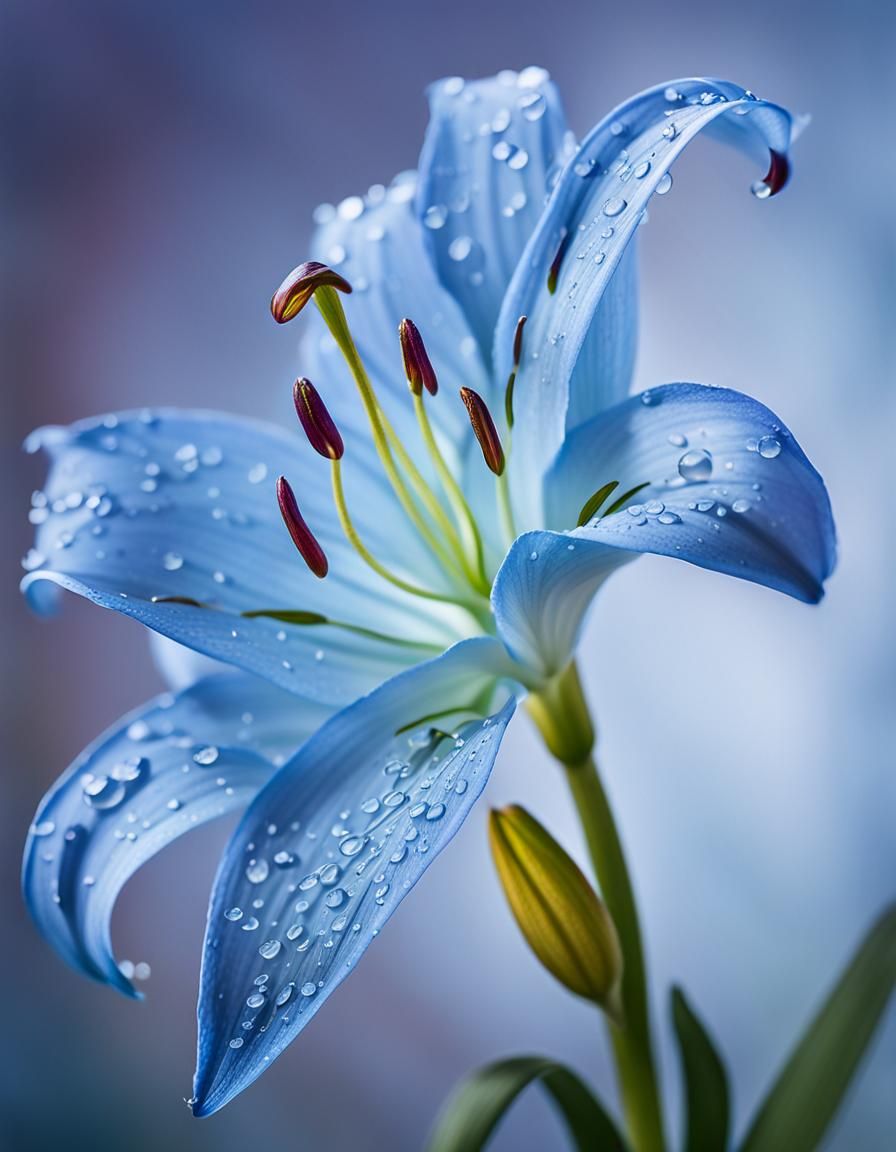 Ethereal Elegance: Morning Lily