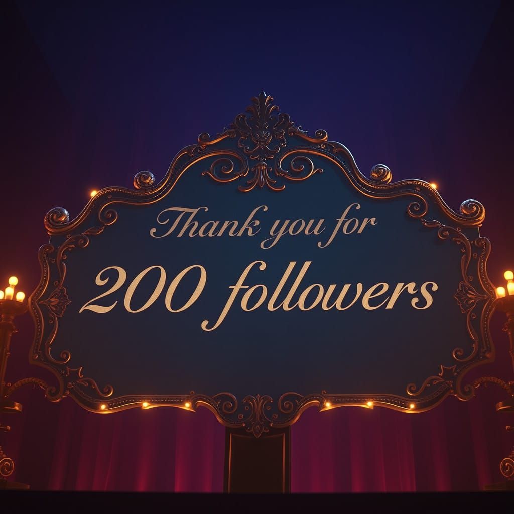 Elegant Sign of Gratitude in Cinematic Style