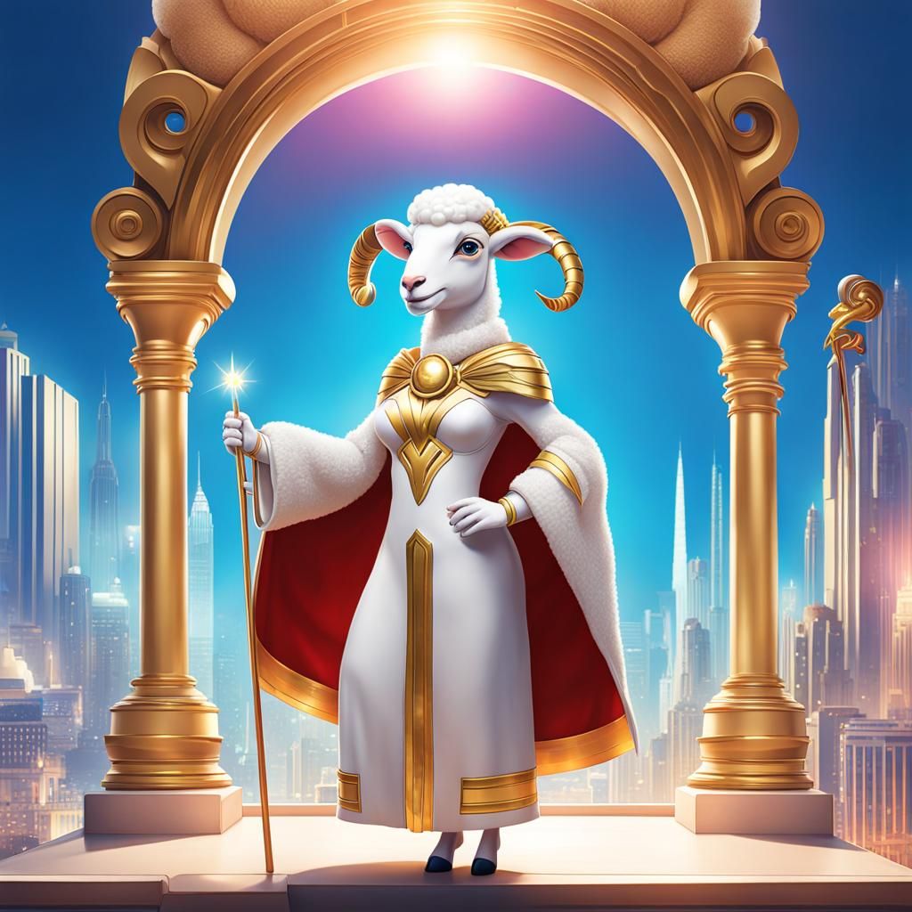 The Queen of Ewe-topia