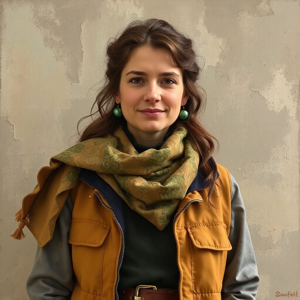 Anya Feldvrest Adventurer and Artist Portrait