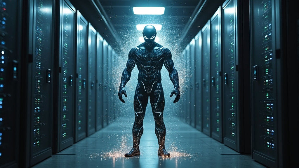 Cyberpunk Visionary Unleashes Digital Fury