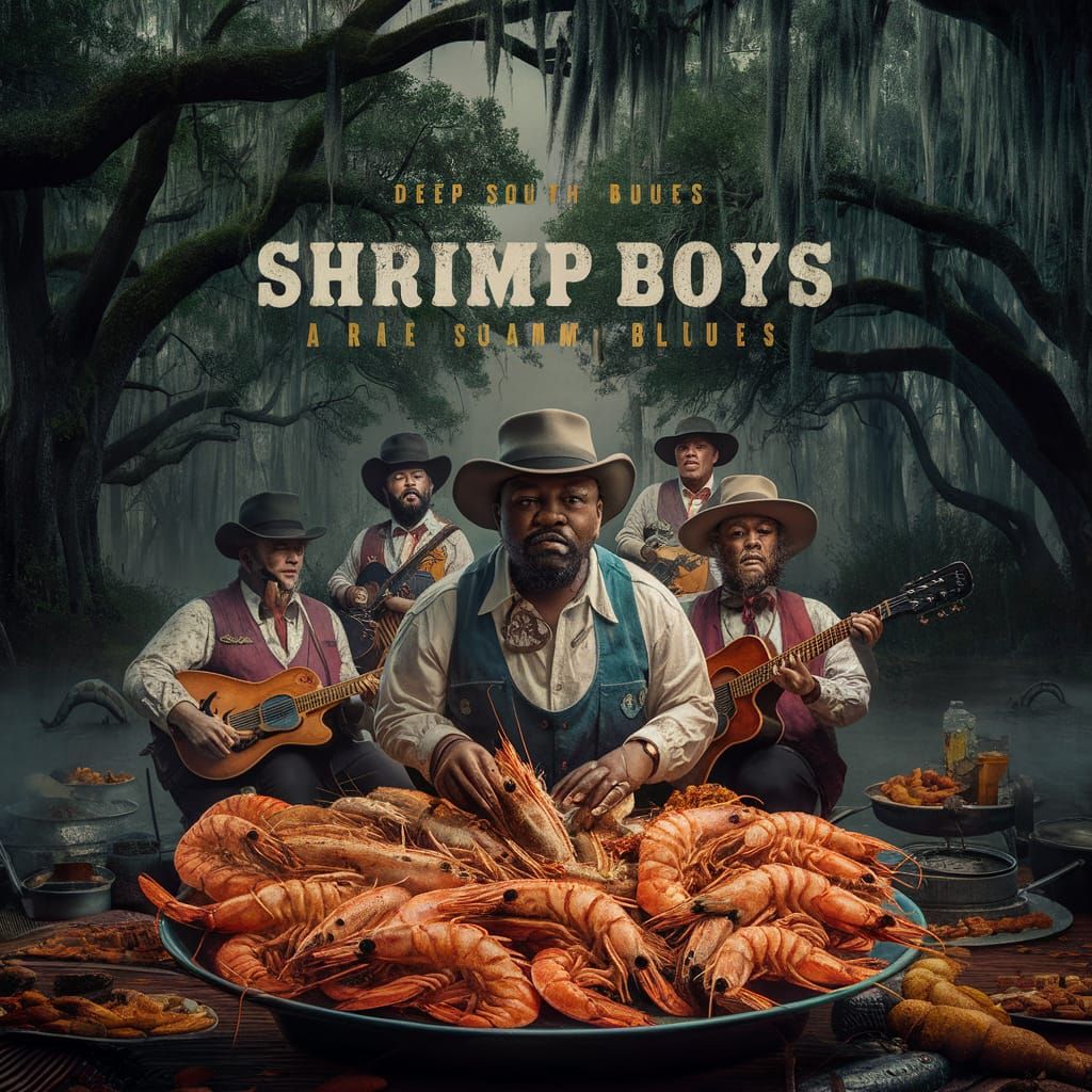 Shrimp Boys Swamp Blues Album Cover