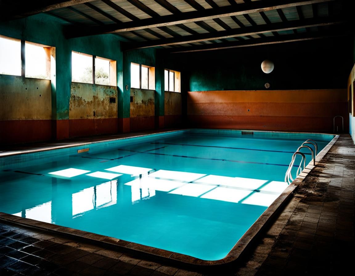 Sinister Abandoned Swimming Pool in Southern Italy