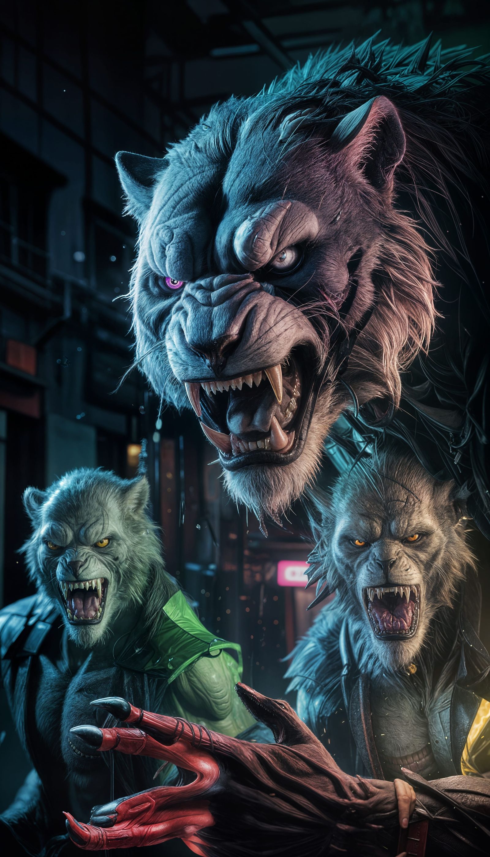 Triple Exposure Character Fusion in 8k Resolution