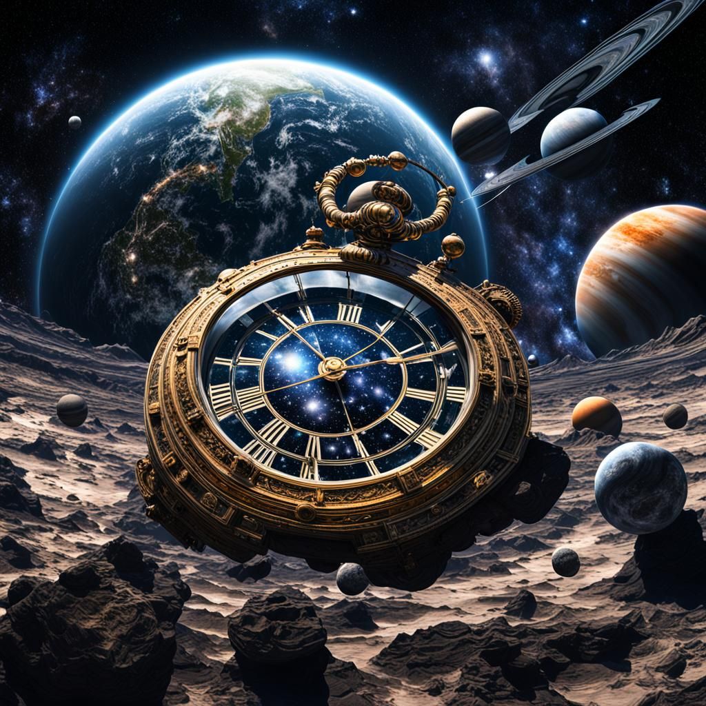 Hyperrealistic Illusion of Time in Space
