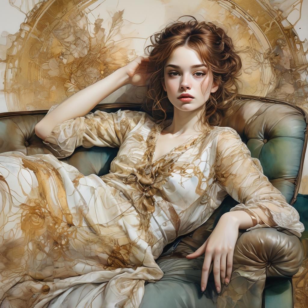 Parisian bohemia of the 20s of the 20th century.