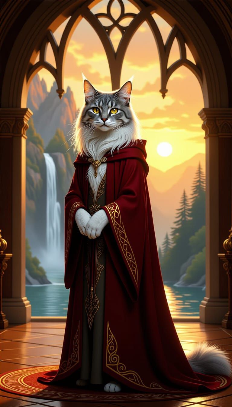 Elrond Reimagined: Lord of the Rings as Feline
