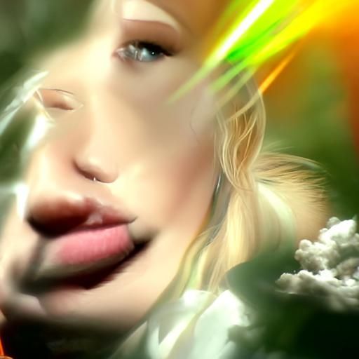 Iggy Azalea Portrait in Divine Light