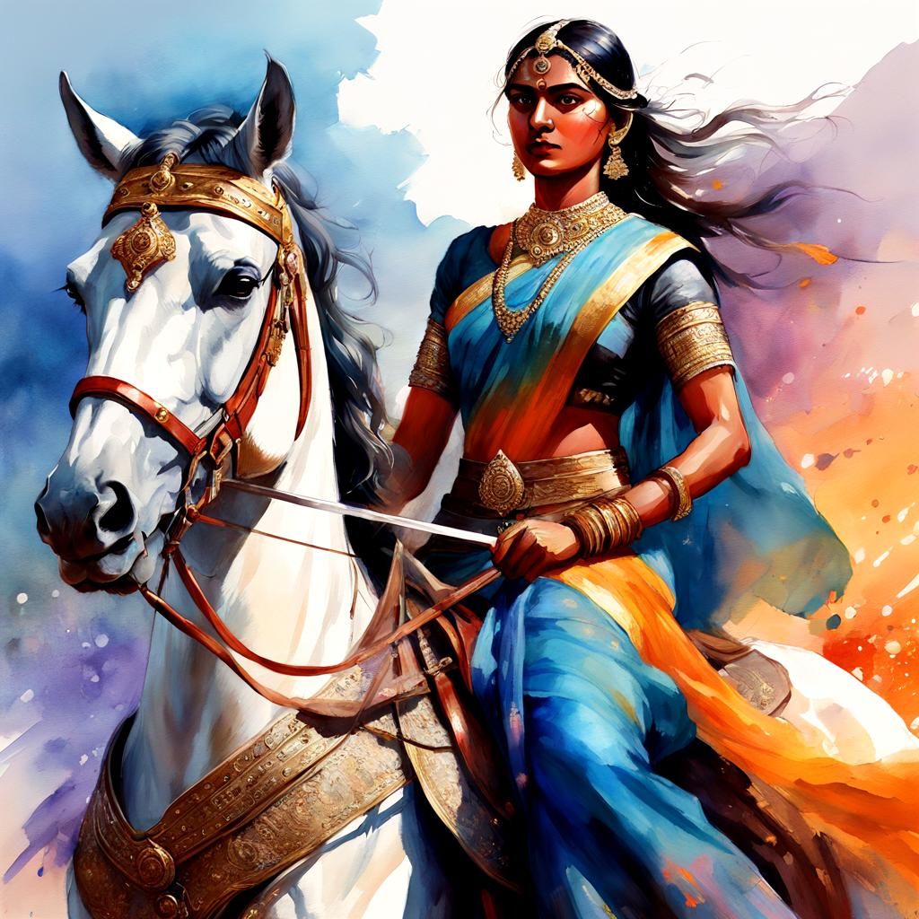 Warrior queen Rani Laxmi Bai