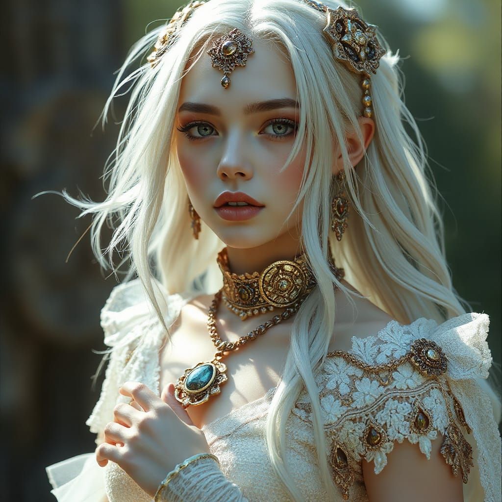 Ethereal Character with Stunning Visuals