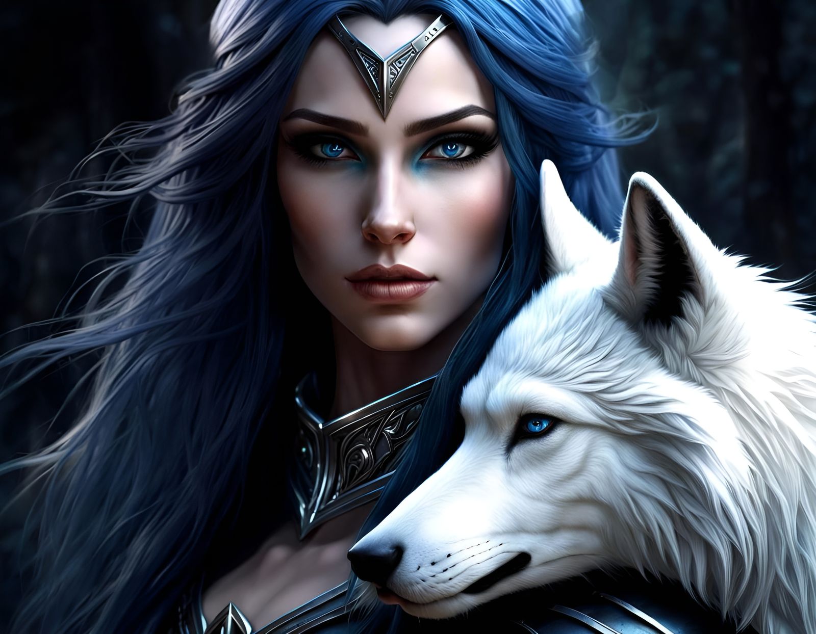 Shainearia & Fearghas, Fandis's Youngest Pup