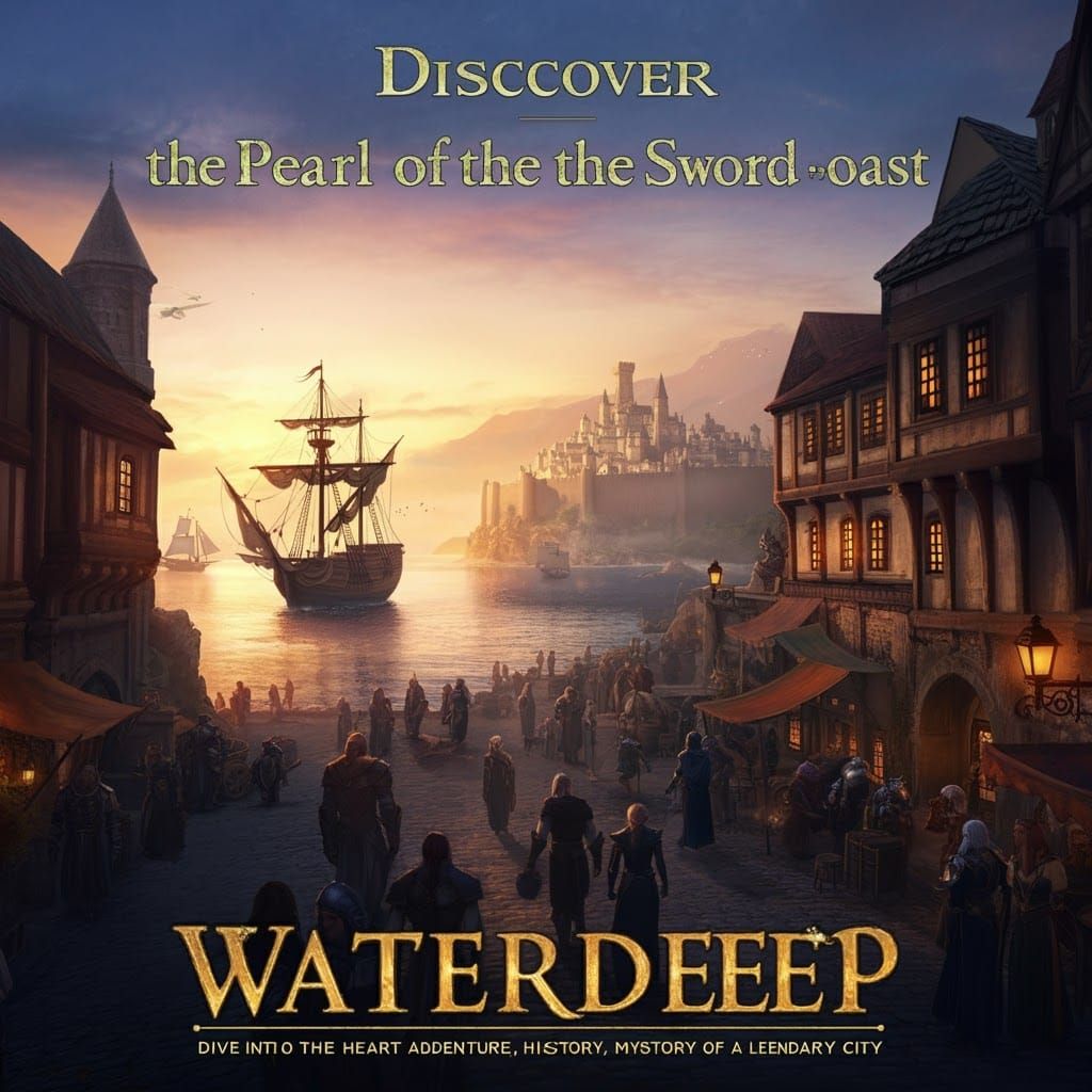 Waterdeep: Pearl of the Sword Coast Fantasy Art