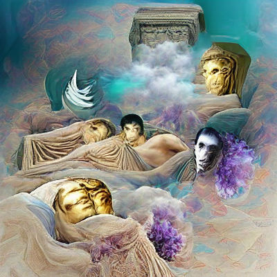 Ethereal Immortals in Dreamscape