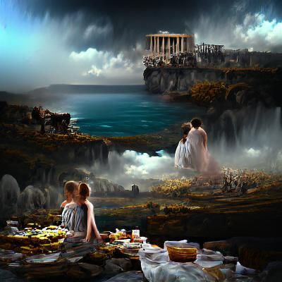 Orpheus and Eurydice: A Girl's Quest for Food