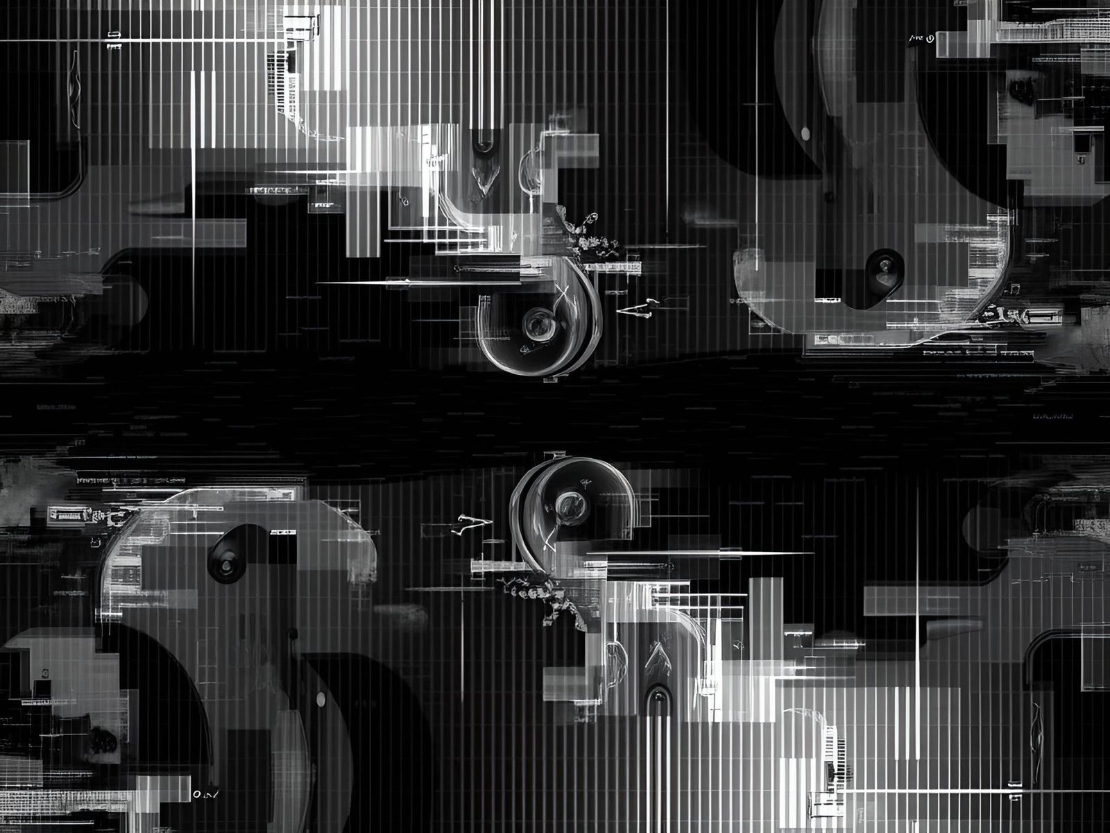 Chaotic Layers: Visual Interference and Eldritch Horror