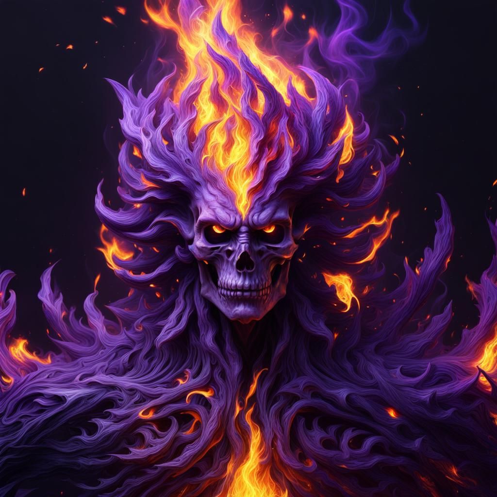 Magical fire Elemental