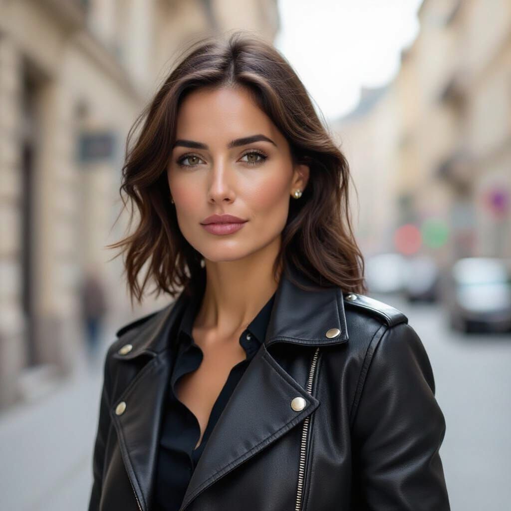 Neo-Noir Detective Investigates Rainy Cityscape