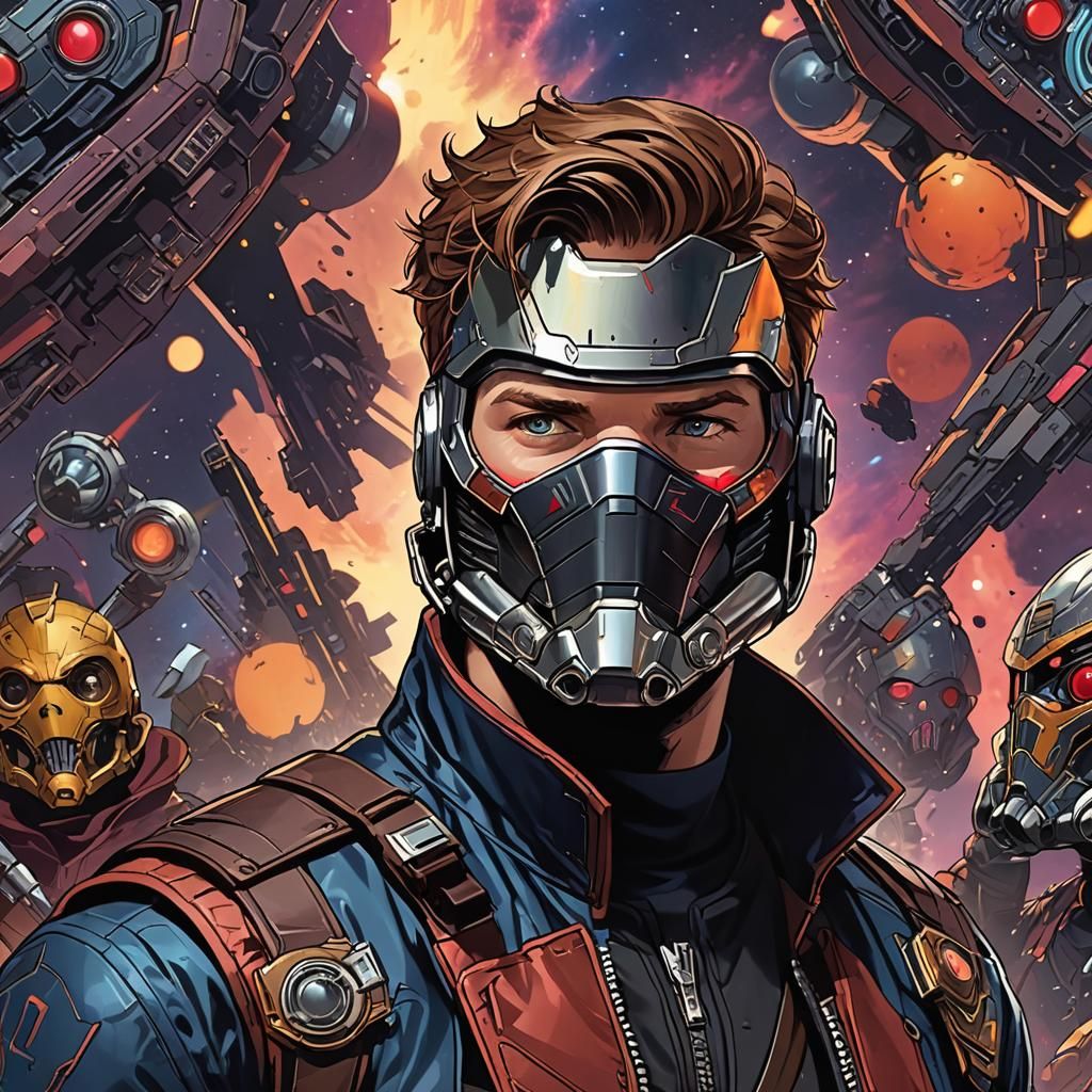 Starlord Character Generated by AI