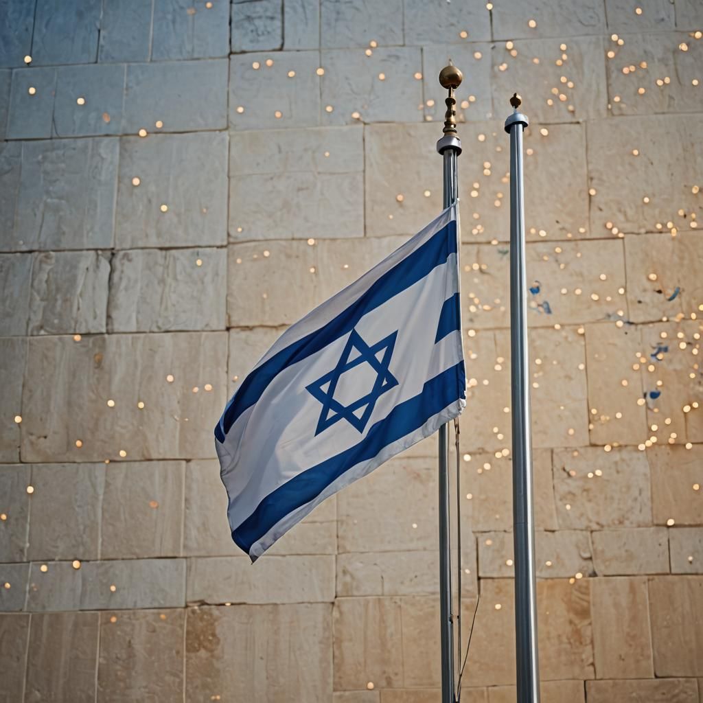 The Flag of Israel in Professional Photography
