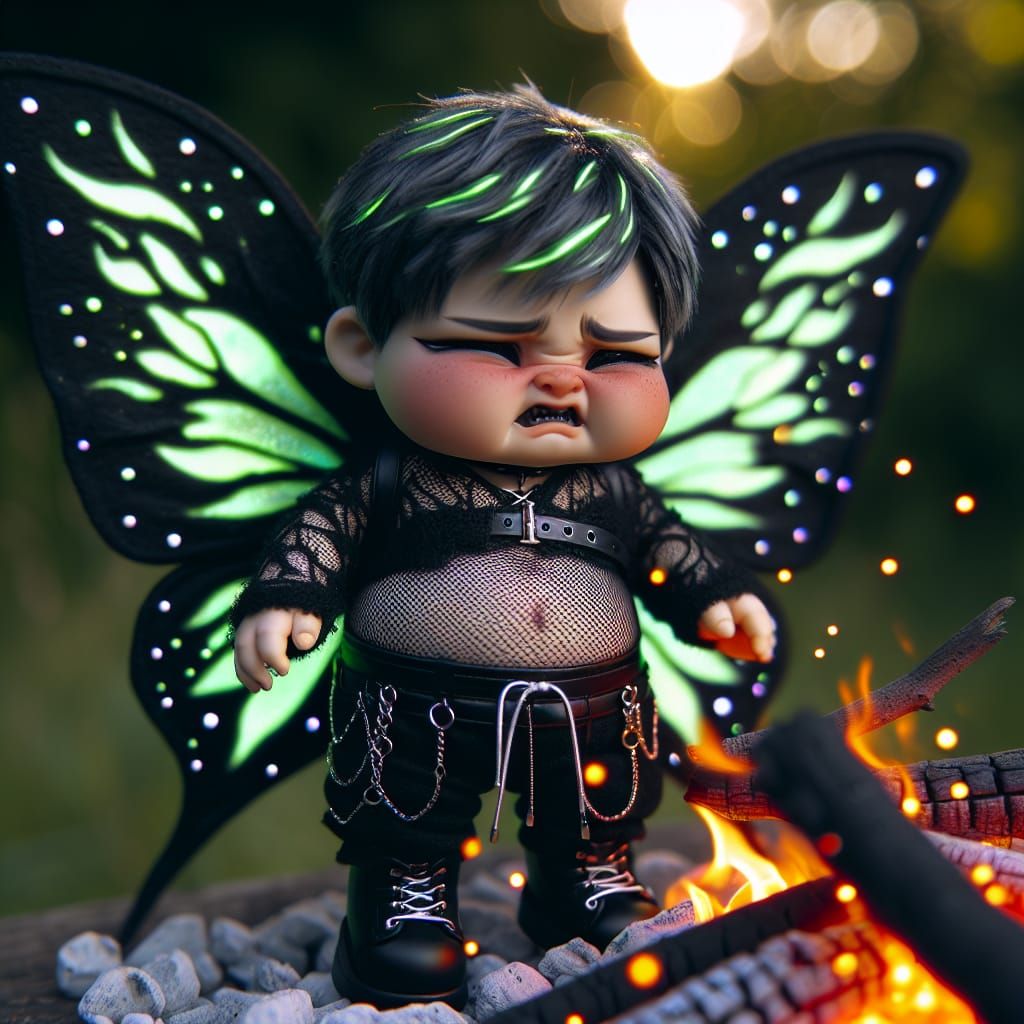 The Glowing Goth Fairy Is a Whiny Wimp