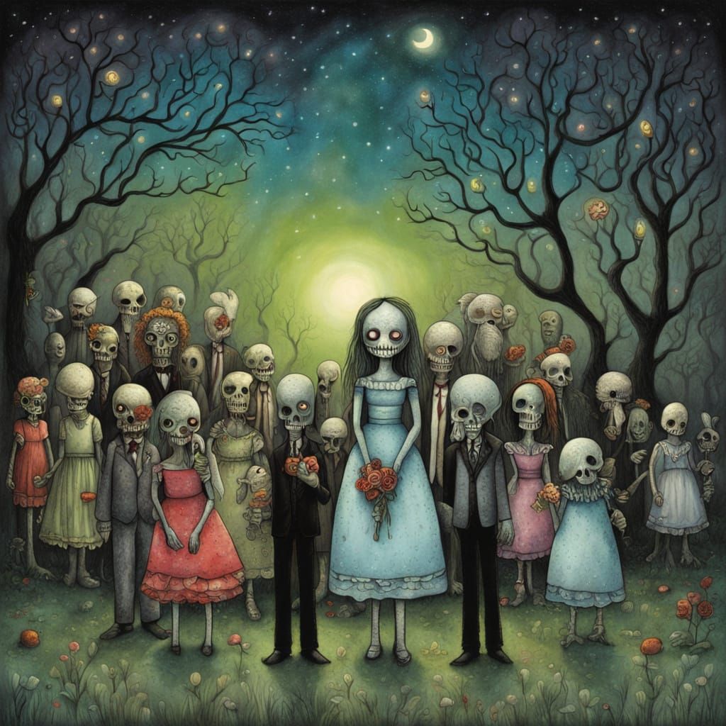 Zombie Prom Night: A Spooky Celebration