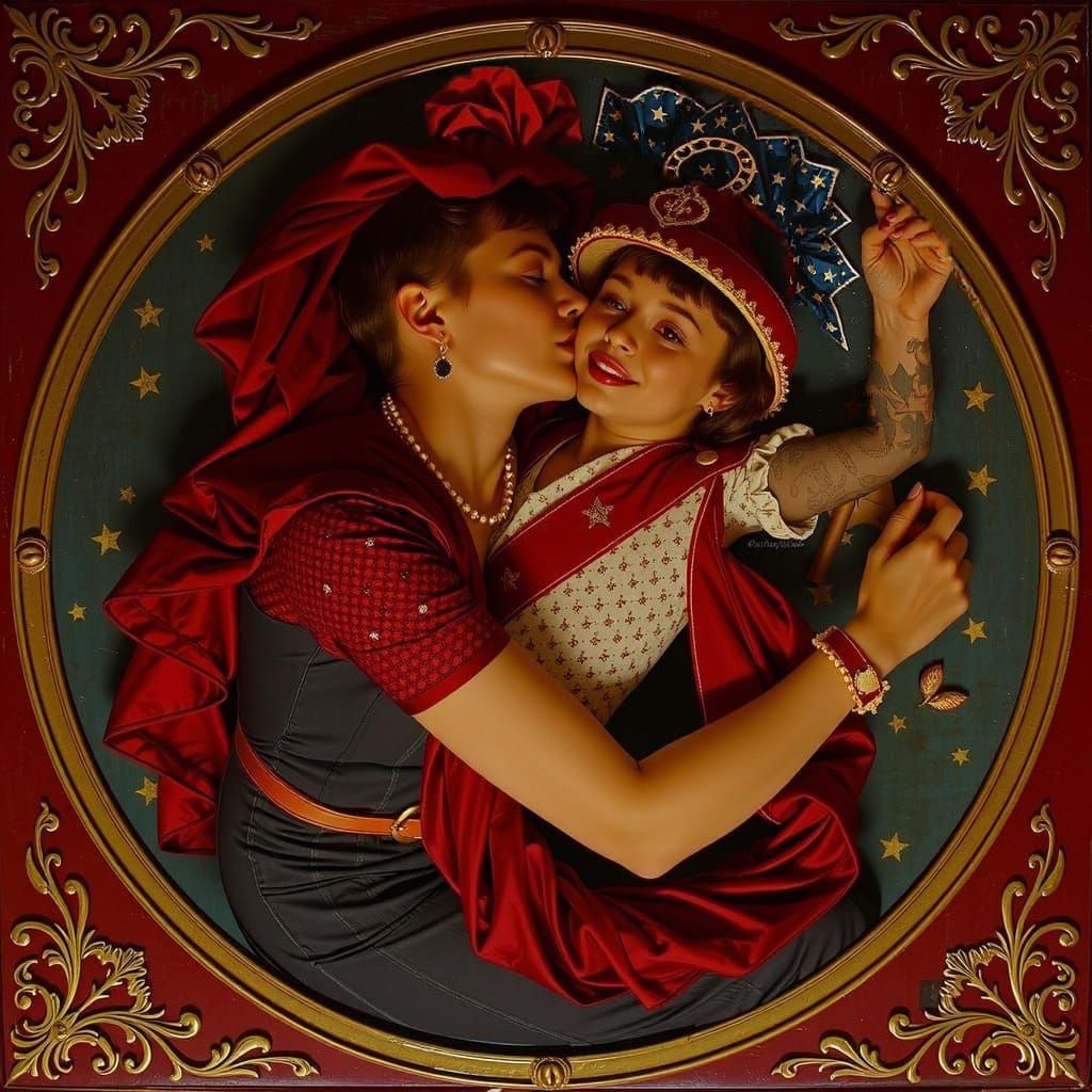 Pin-Up Women Celebrate Vintage Glam and Self-Love