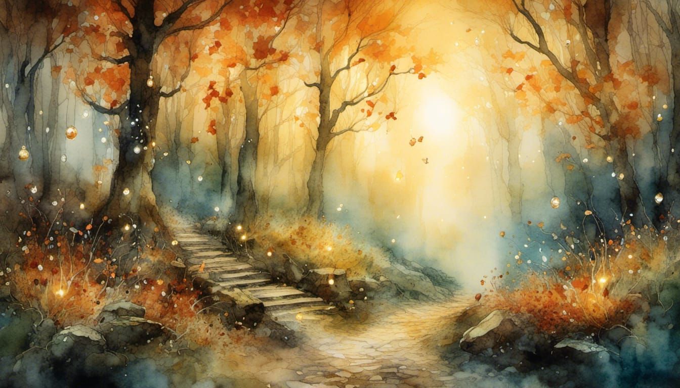 Collier Woods on a Fall Afternoon