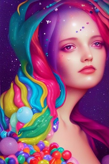 Lord of Happiness Portrait in Dittmann Style