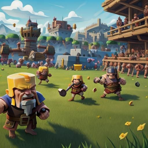 Clash of Clans Illustration