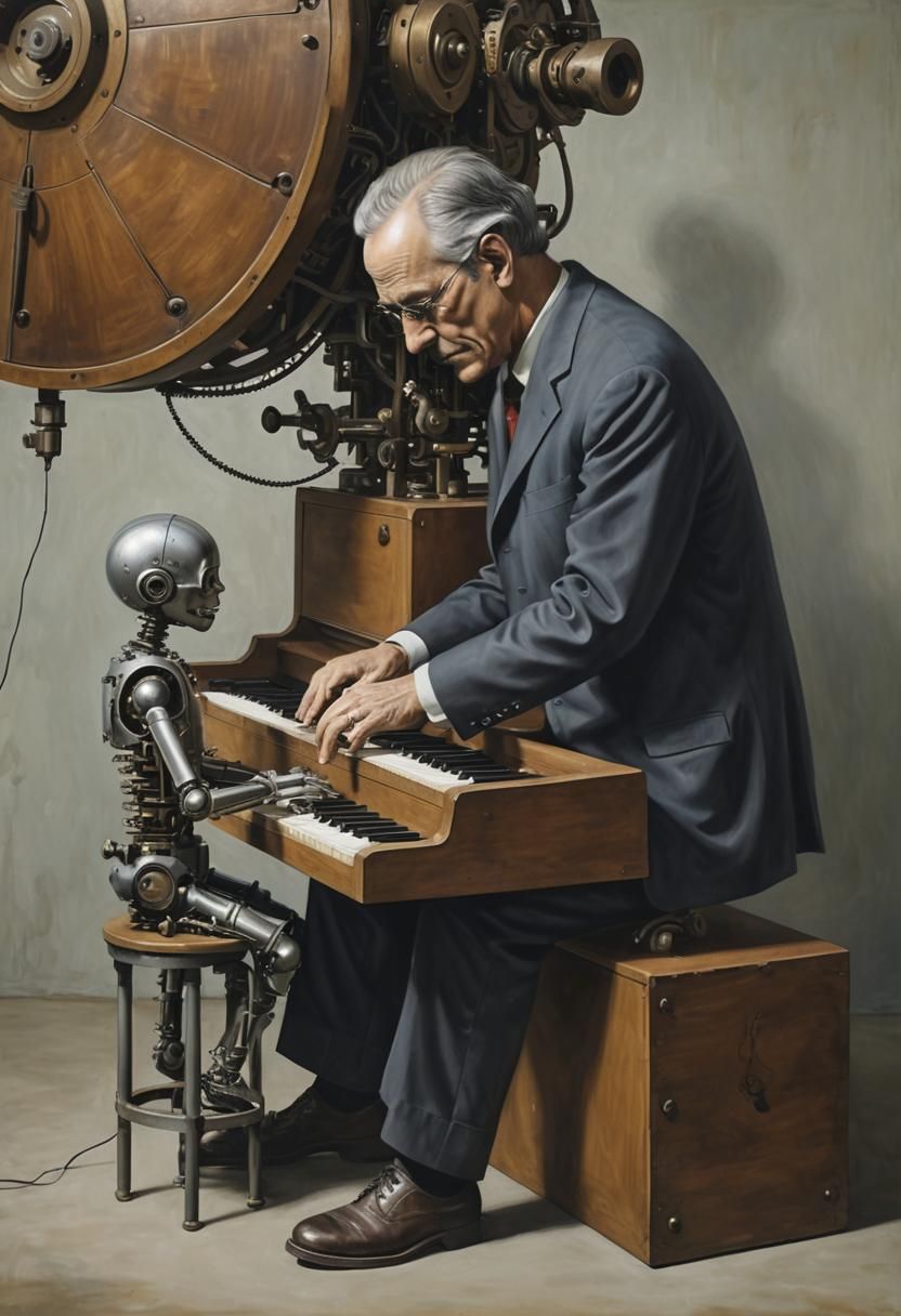 Teacher and Mechanical Man: Filmic Gothic Art