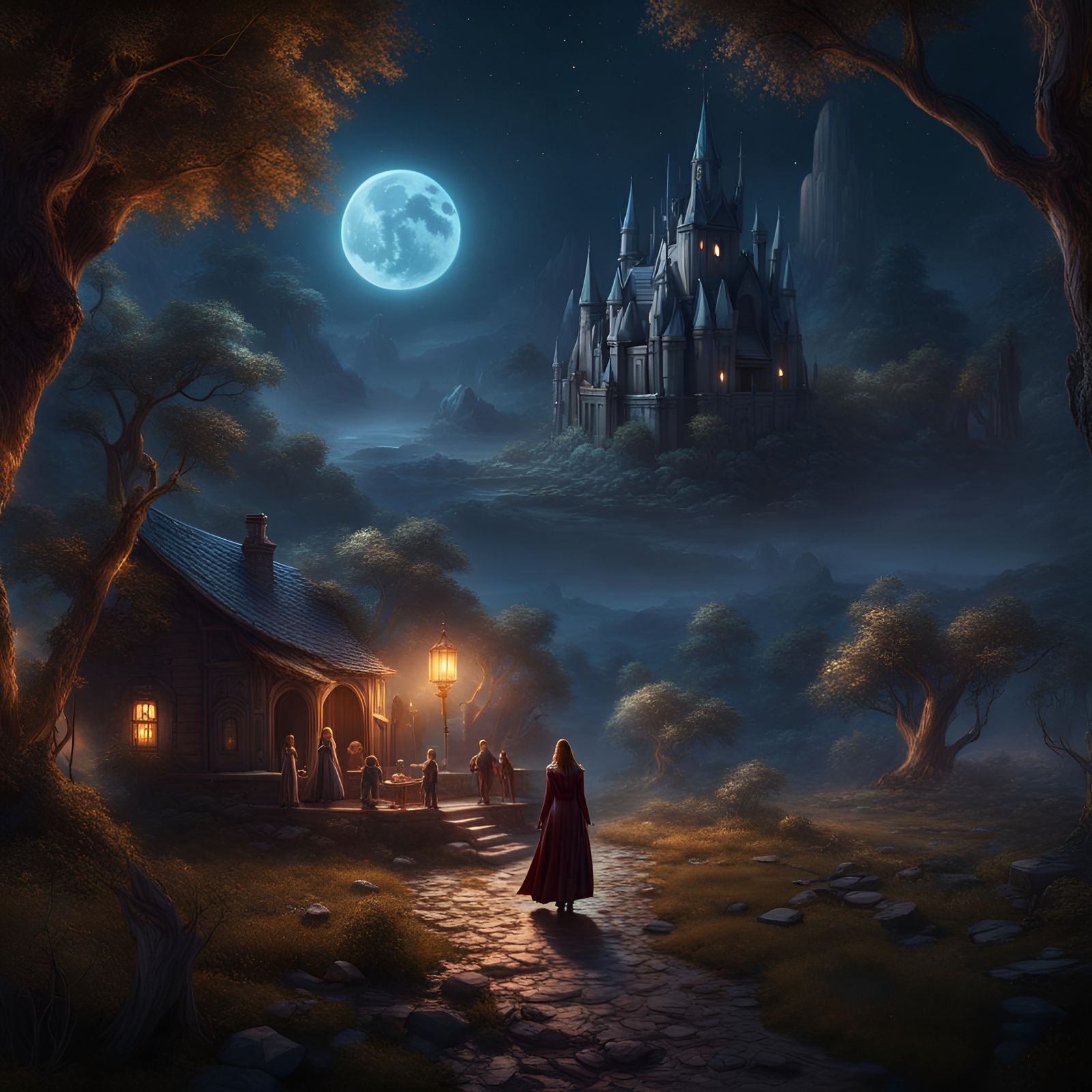 Dream of Heroes Under a Starry Sky