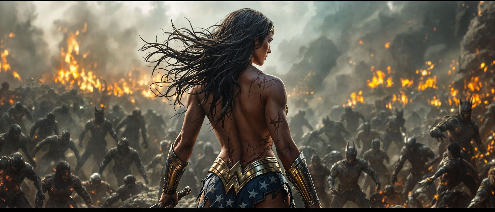 Wonder Woman's Epic Battle Against Apokolips
