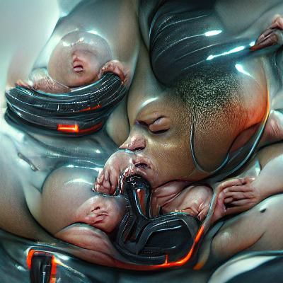 Dystopian Future: Black Birthing Bodies Concept Art