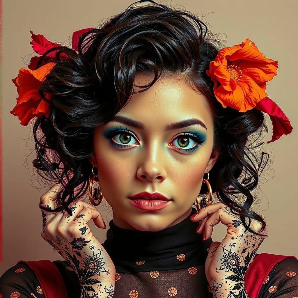 Pin-Up Style Celebration of Vintage Glam and Self-Love