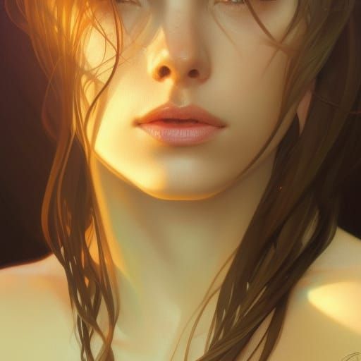 Detailed Portrait in Dynamic Lighting