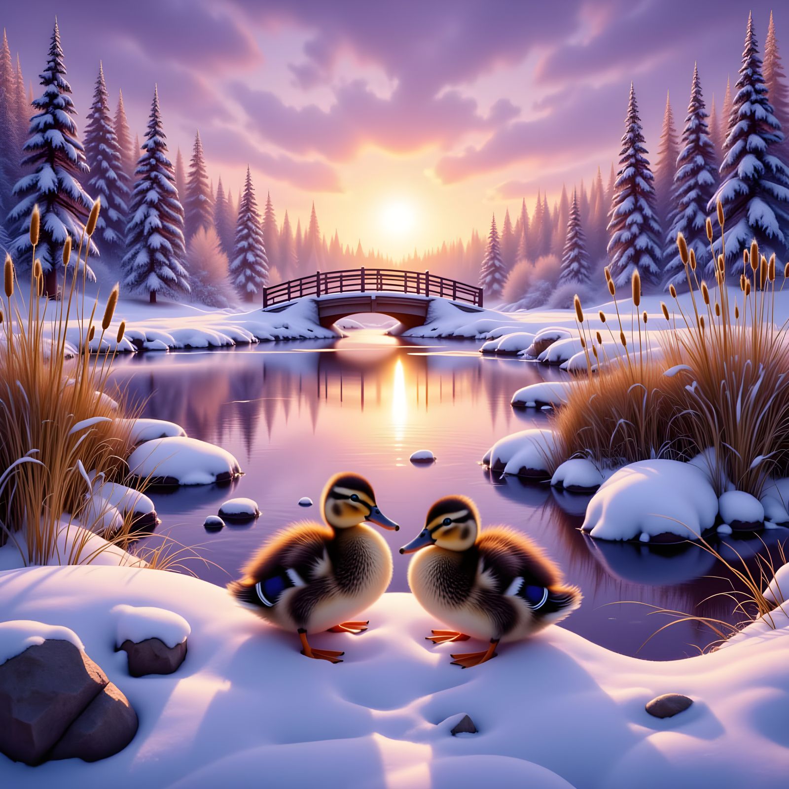 Chilly Winter Sunrise