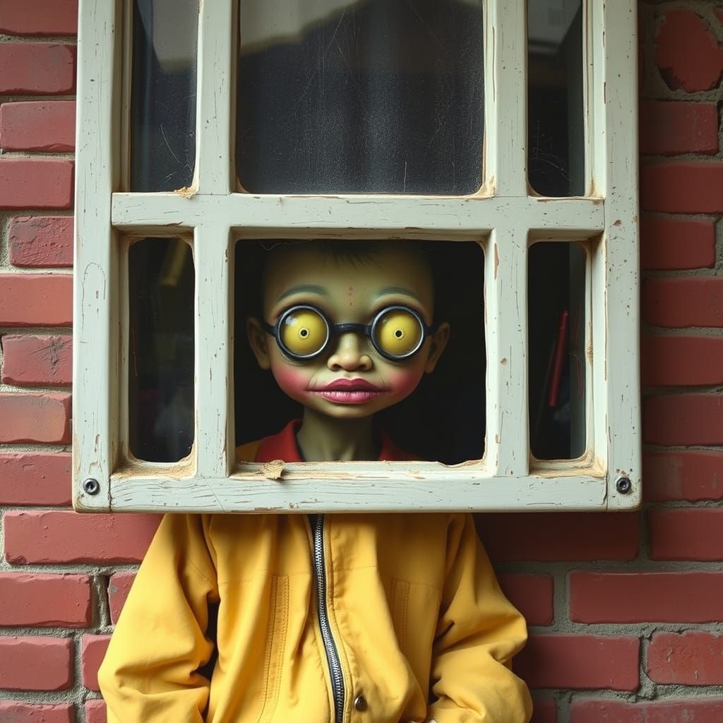 Abstract Concept of Weirdness in AI Art