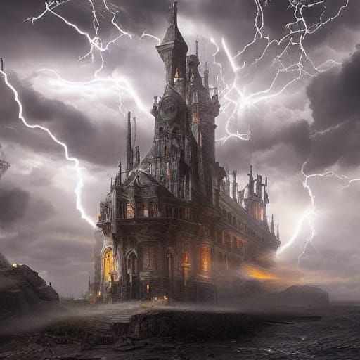 Lightning in a Bottle: Epic Digital Painting