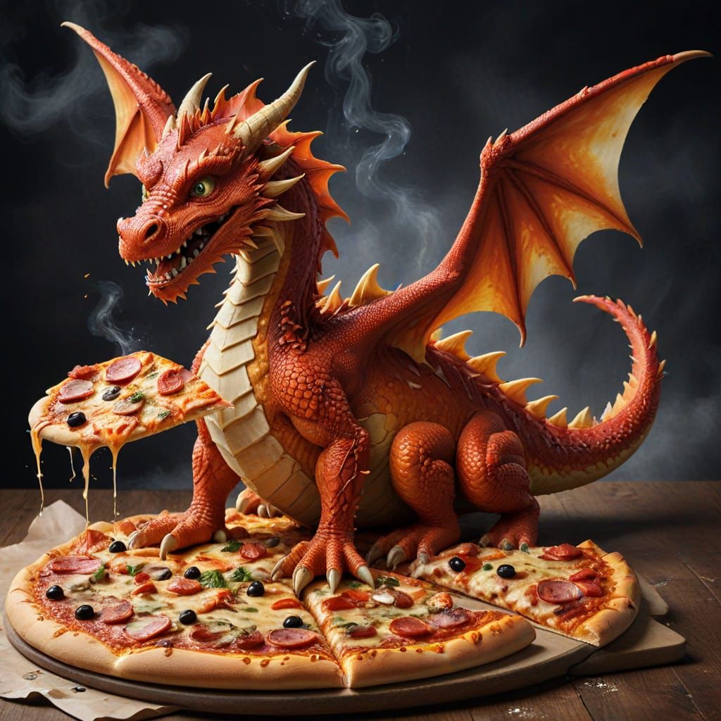 Pizza Dragon: A Culinary Fantasy