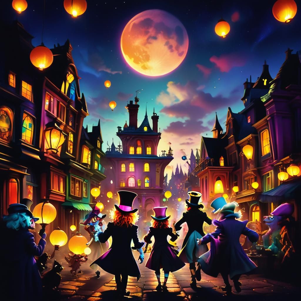 Mad Hatter's Wonderland Havoc: A Digital Masterpiece