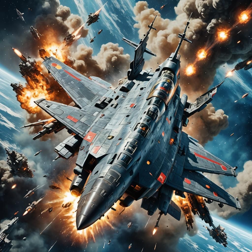 Space Battleship Yamato in Hyperspace: Detailed Concept Art