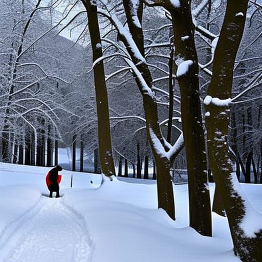 A Simple Snowman Image