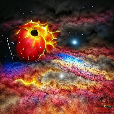 Red Supergiant Star Supernova: Dramatic Photoillustration